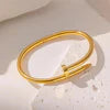 Cartier Golden Nail Bracelet